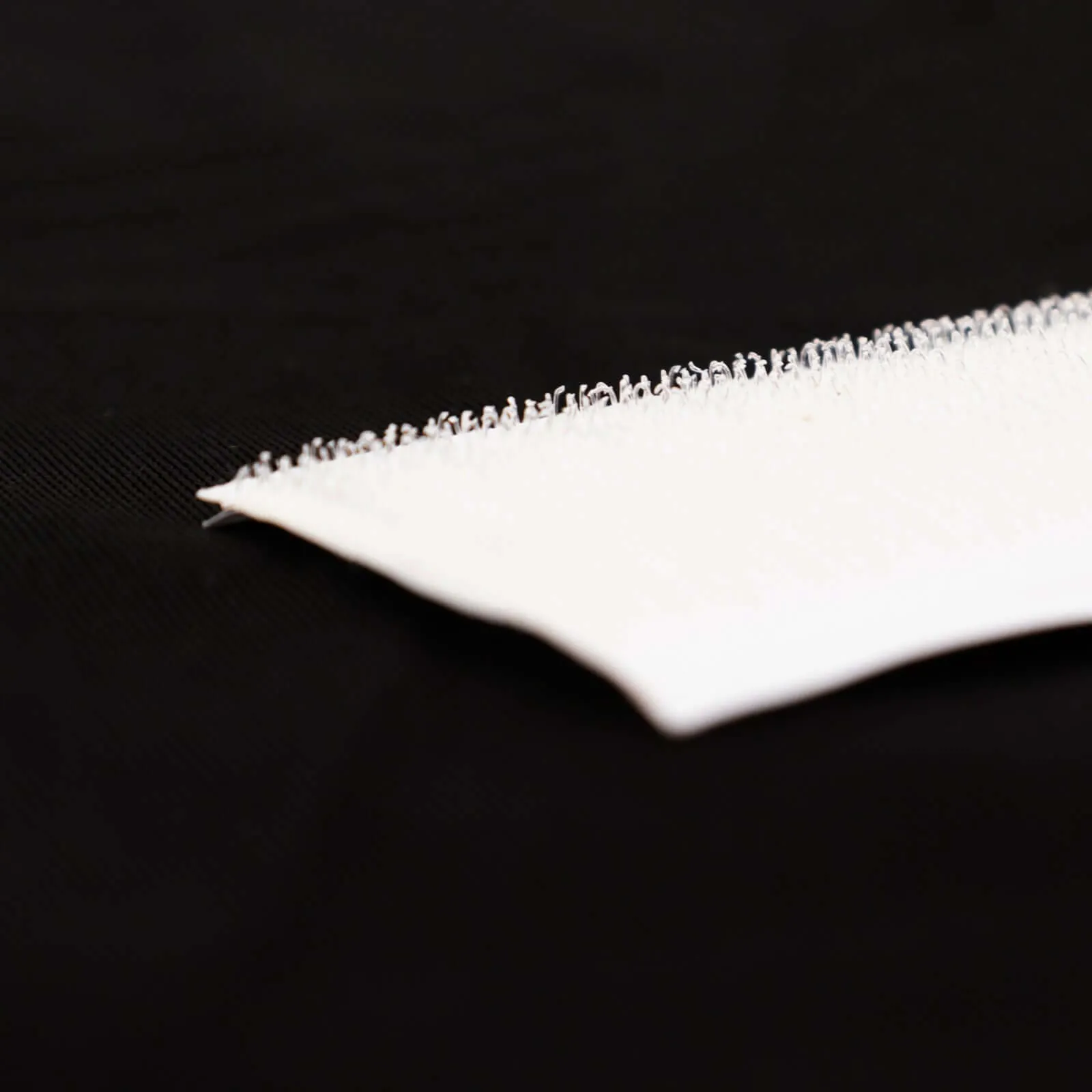 10 Pack White DIY Table Skirt Velcro Tapes, Double-Sided Waterproof Mounting Tape 1.4"x4.5"