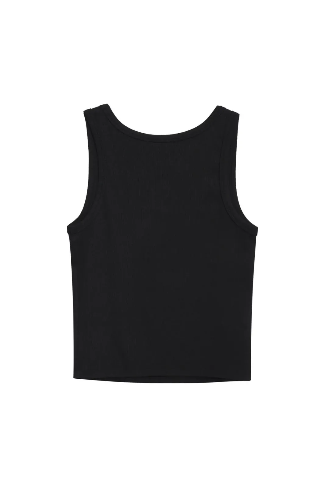 2x1 Rib Classic Tank, Black