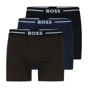 3 Pack Stretch Cotton Boxer Bold 50514976