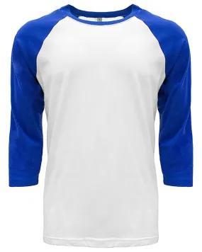 6251-Next Level Apparel-ROYAL/ WHITE