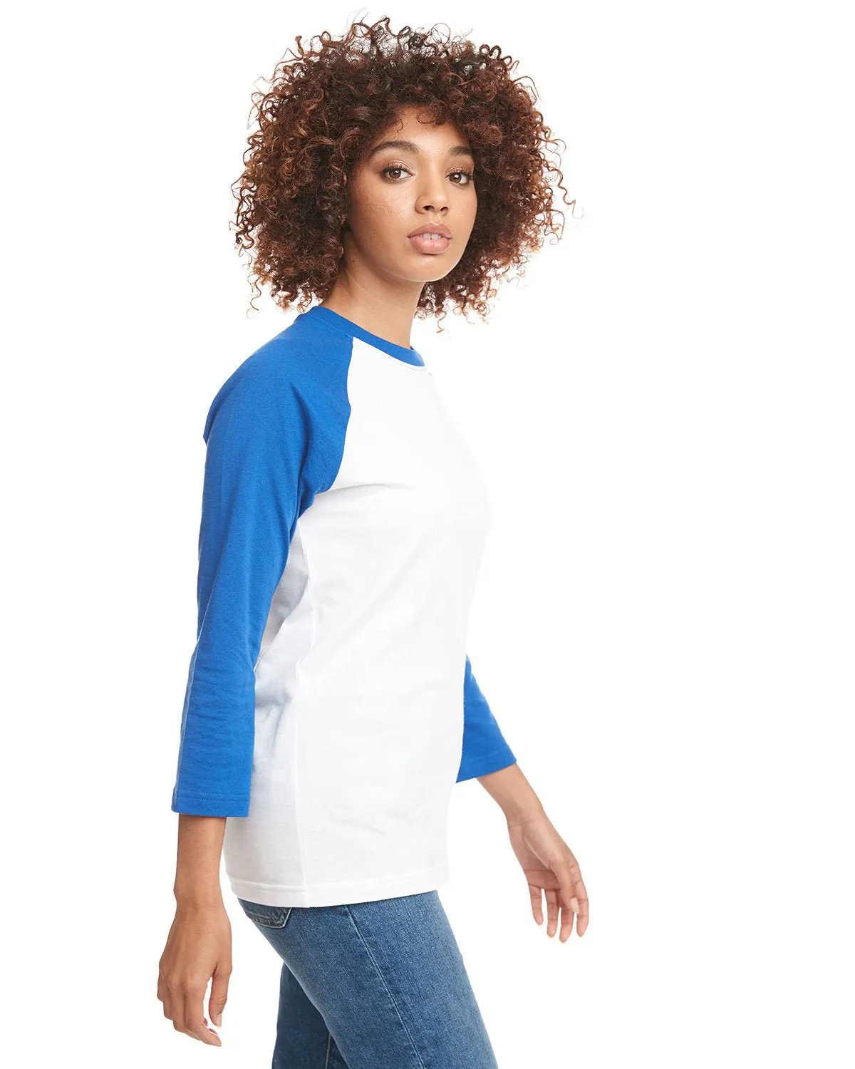 6251-Next Level Apparel-ROYAL/ WHITE