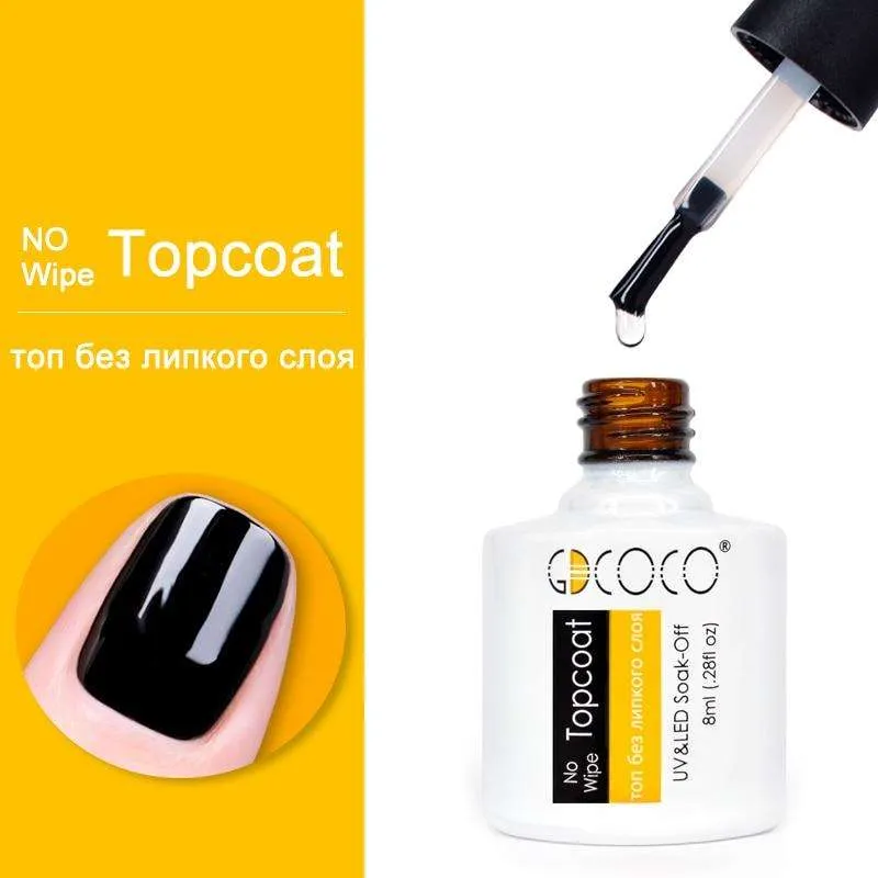 #86102 GDCOCO 2019 New Arrival Primer Gel Varnish Soak Off UV LED Gel Nail Polish Base Coat No Wipe Top Color Gel Polish