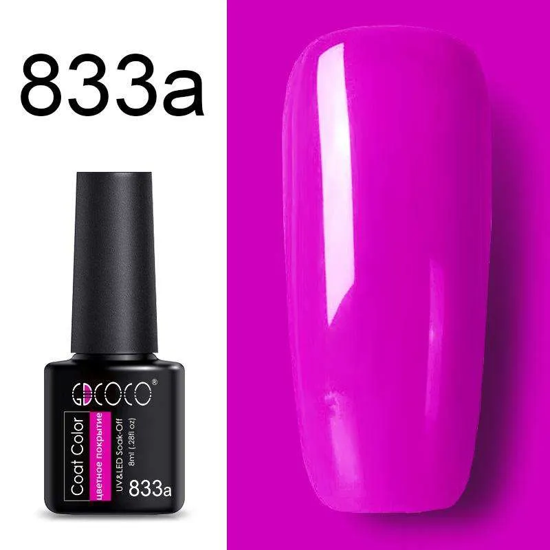 #86102 GDCOCO 2019 New Arrival Primer Gel Varnish Soak Off UV LED Gel Nail Polish Base Coat No Wipe Top Color Gel Polish