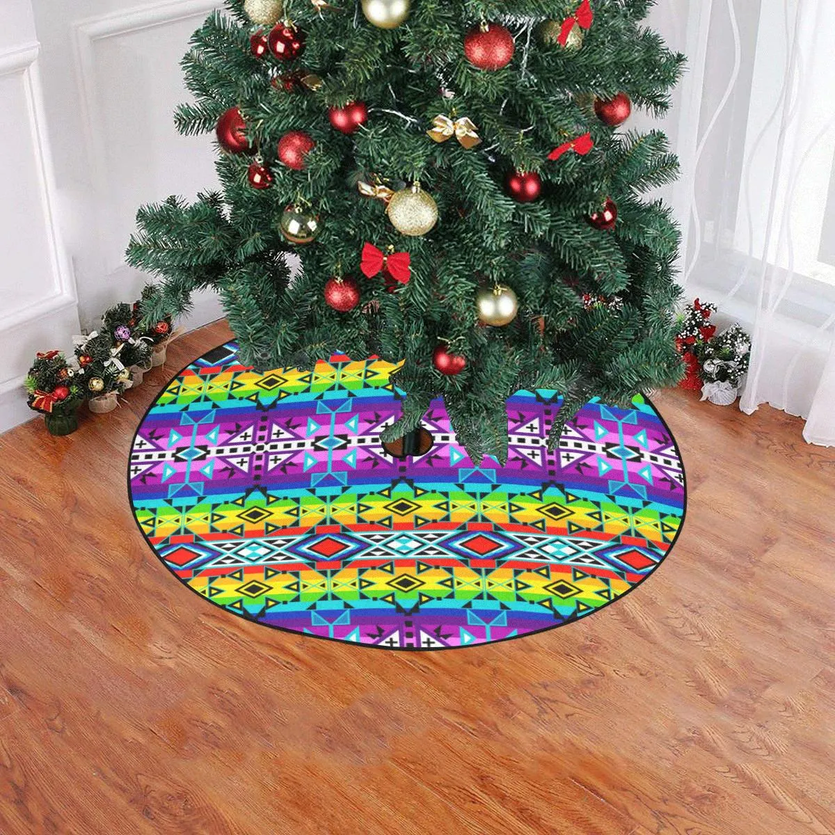 After the Rain Christmas Tree Skirt 47" x 47"