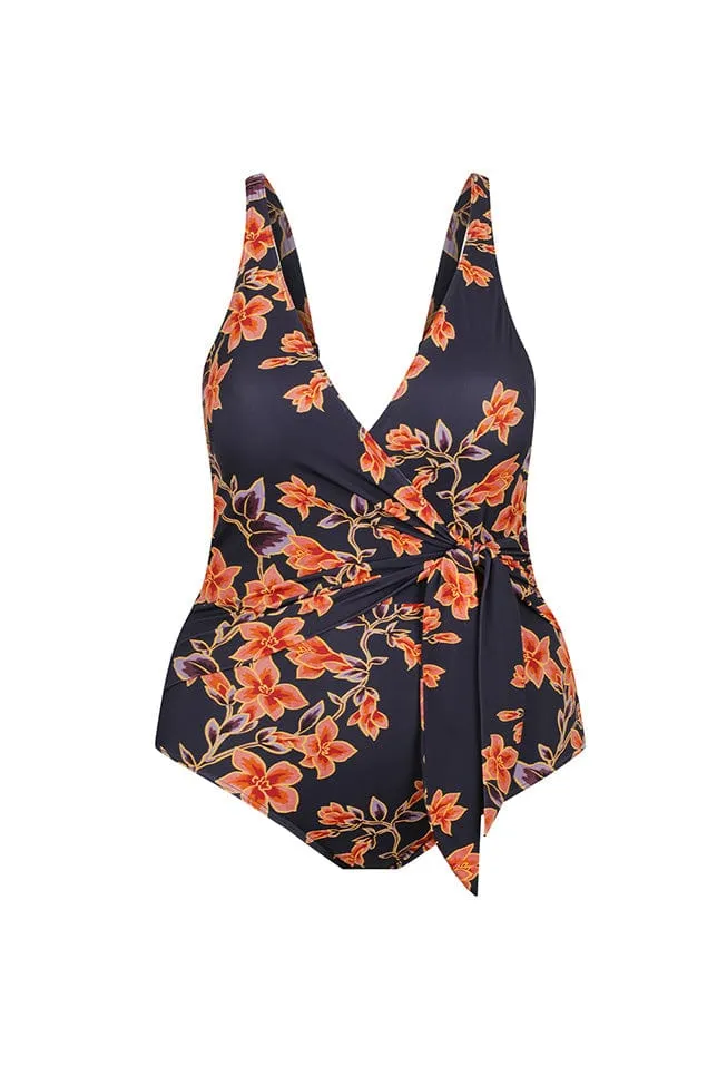 Bahamas Waist Tie One Piece