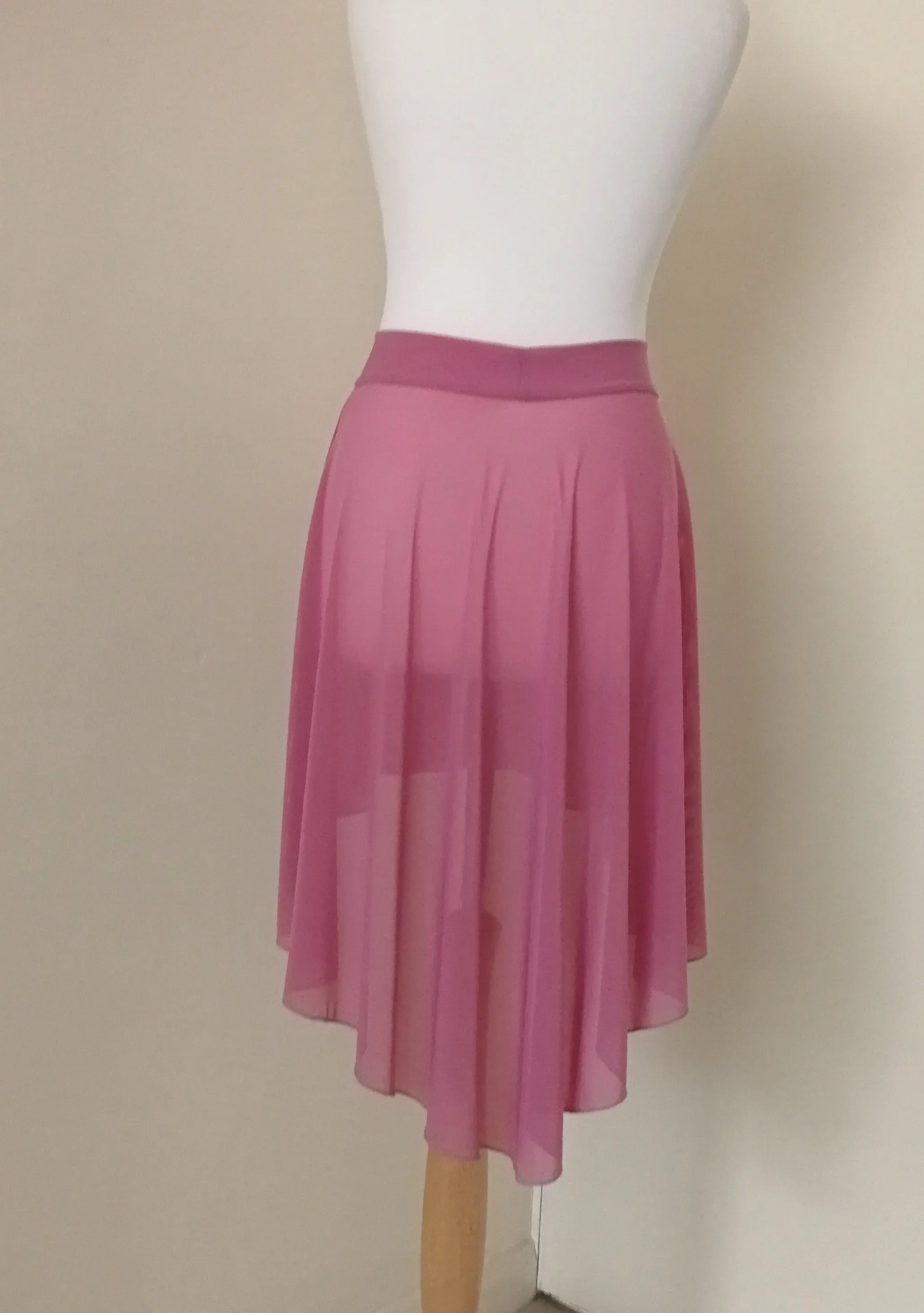 Ballet Mesh pull-on skirt