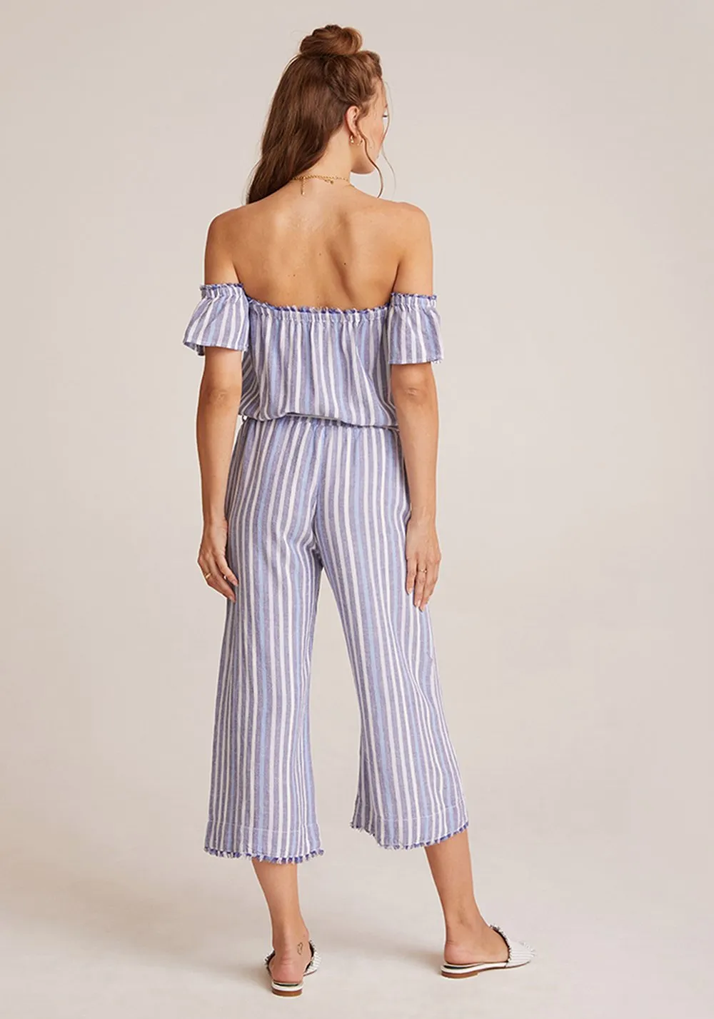 Bella Dahl - Off Shoulder Jumpsuit in Navy