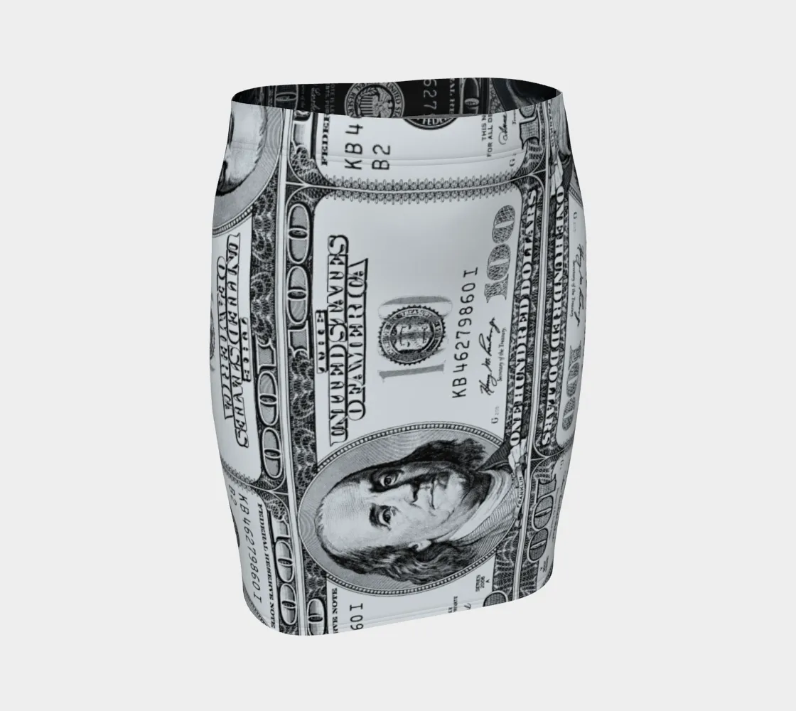 Ben  Franklin  Fitted Skirt