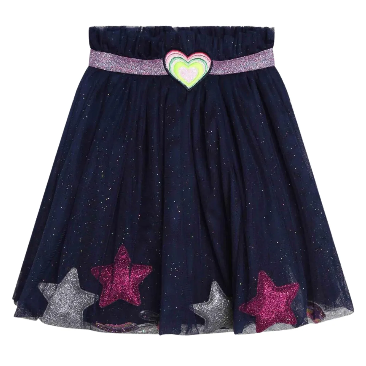 Billieblush Navy Fantasy Skirt