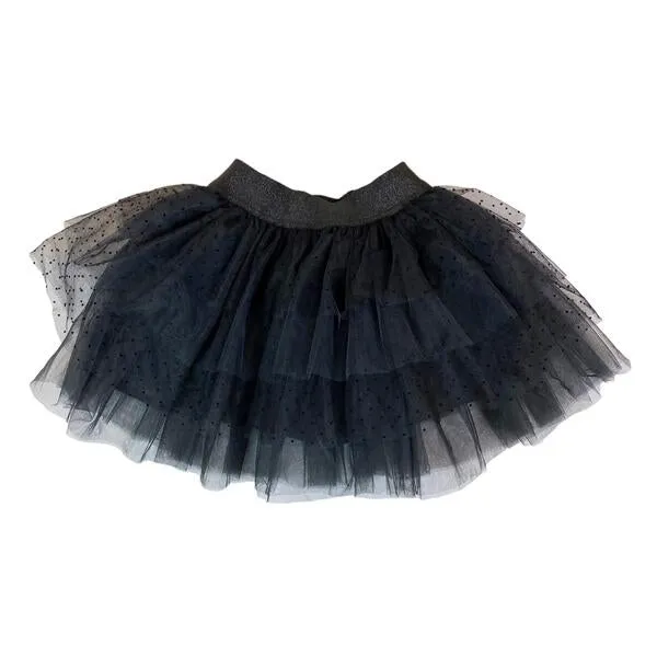 Black Dots Tutu Skirt