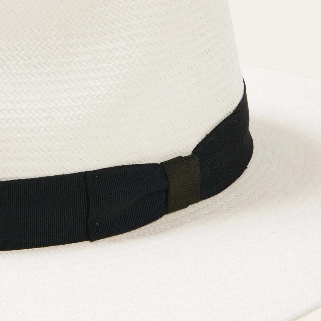 Blond Genius x Stetson - Santa Monica Fedora (Black Band) in Natural