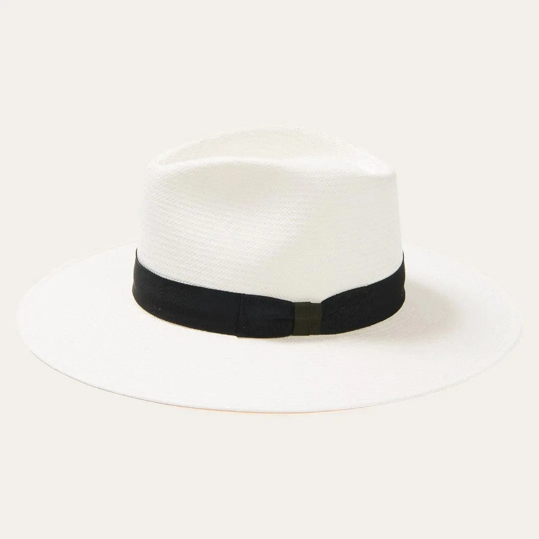 Blond Genius x Stetson - Santa Monica Fedora (Black Band) in Natural