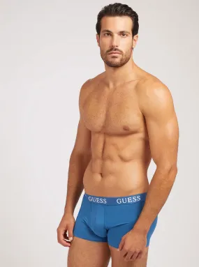 Blue Combo Joe Boxer Trunk 3-Pack Set