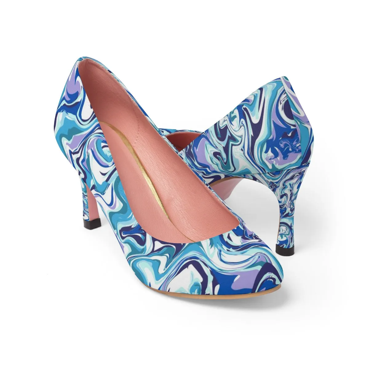 Blue Marble Women's High Heels