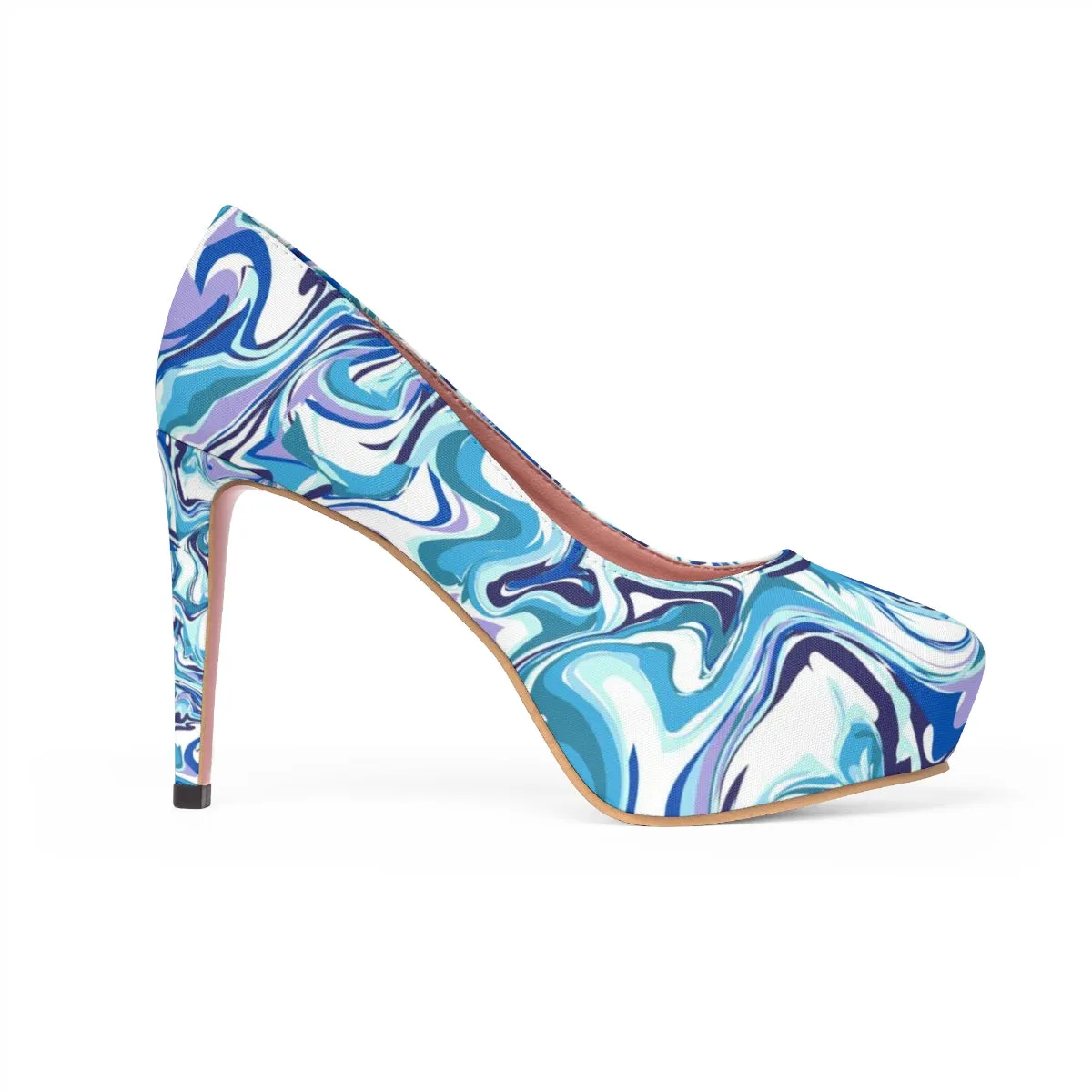 Blue Marble Women's Platform Heels