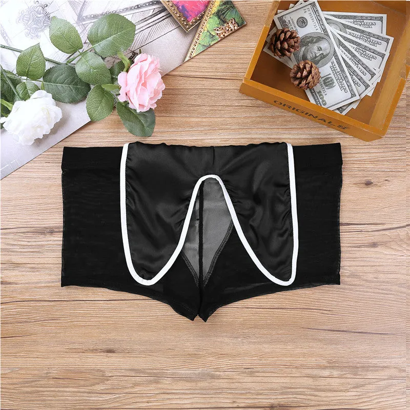 Bow Tie Decorated Boxer Underwear