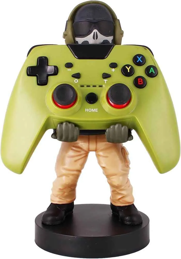 Cable Guys - Video Game Call of Duty Lt. Simon Ghost Riley 8 Inch Mobile Phone and Controller Holder