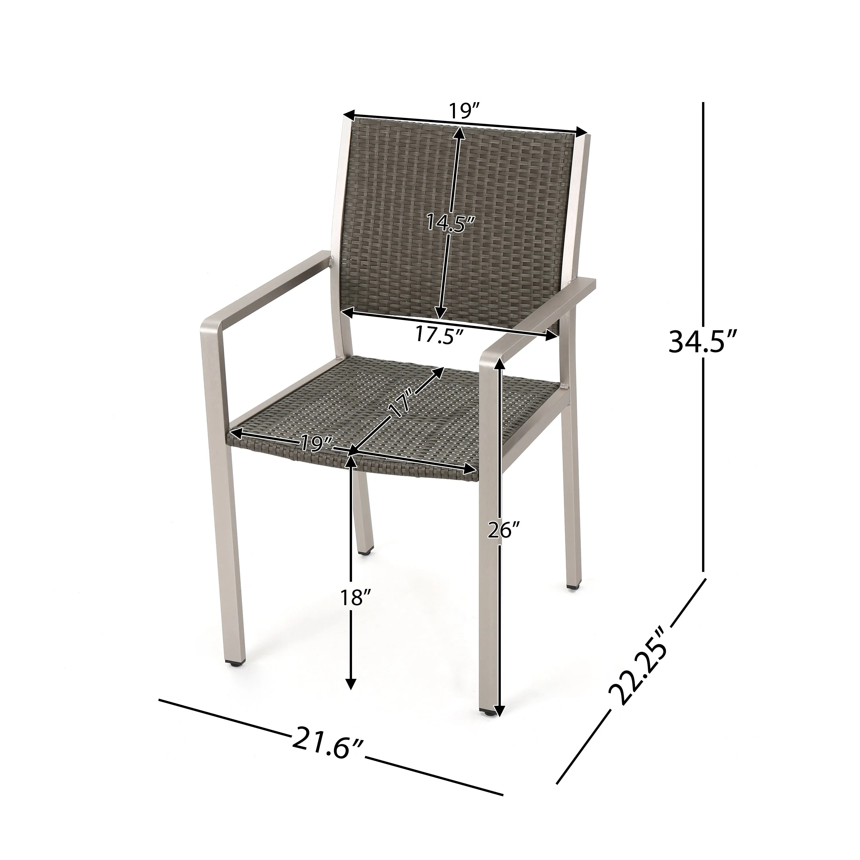 Cherie Outdoor 16 Piece Aluminum Estate Collection with Cushions and Fire Pit