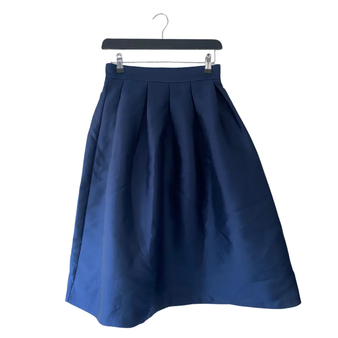 Circle Midi Skirt Navy SIZE S