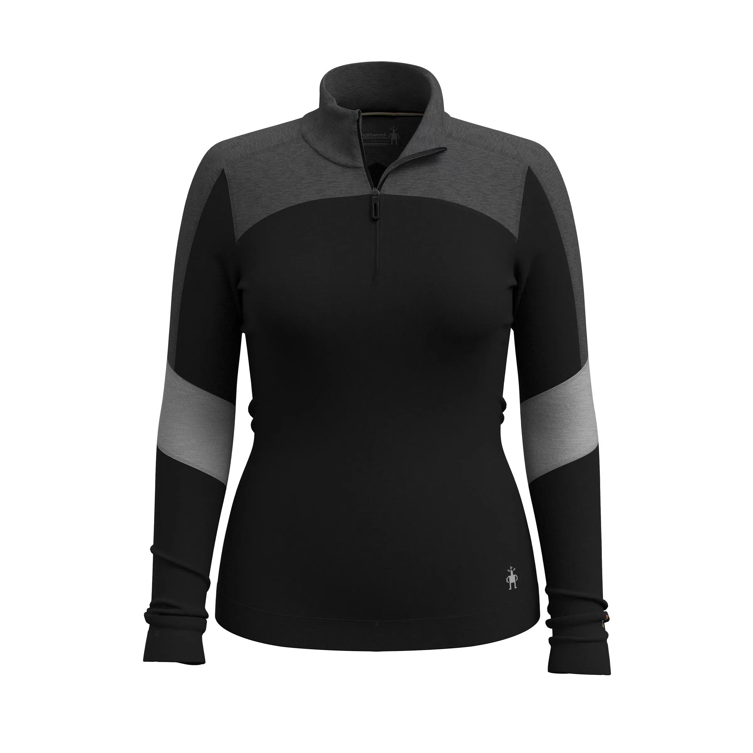 Classic Thermal Merino Base Layer Colorblock 1/4 Zip Boxed (Women's) - SW002833