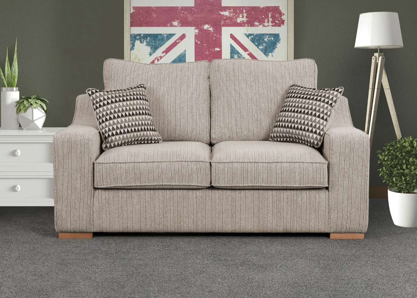 Clyde 2-Seater Sofabed Range by Sweet Dreams