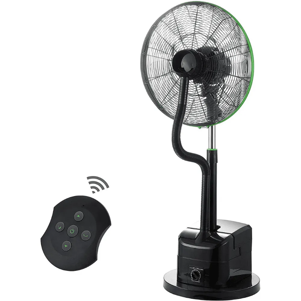 Cooling Misting Pedestal Fan-18inch