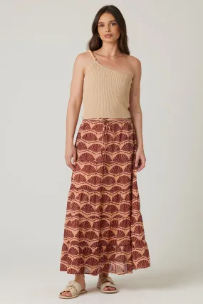 Crest Skirt - Seashell