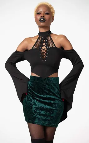 Doom Duchess Skirt | Emerald