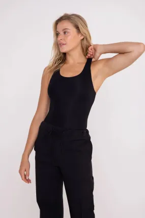 Double-Layered Racerback Bodysuit