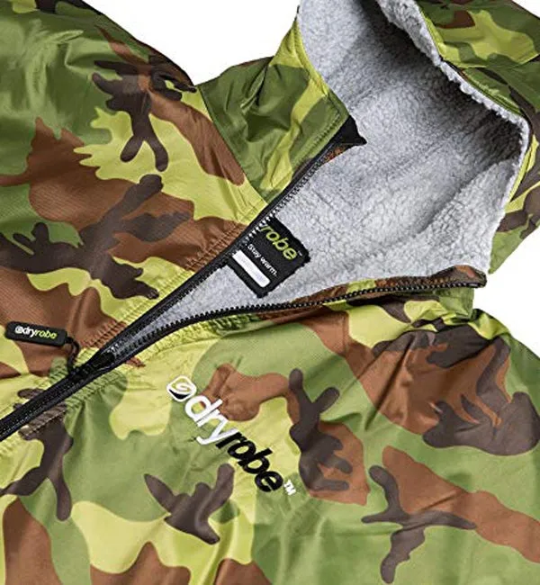 Dryrobe Advance Long Sleeve - Camo Grey Large