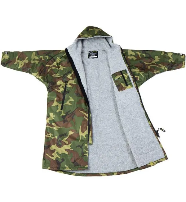 Dryrobe Advance Long Sleeve - Camo Grey Large