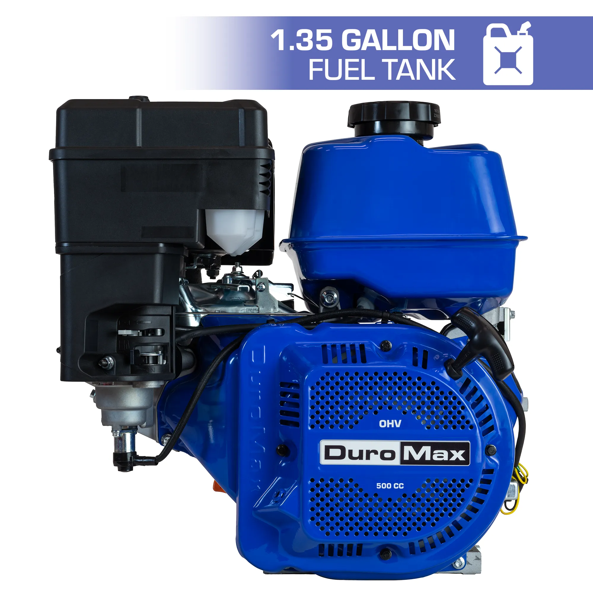 DuroMax XP20HP 500cc 1-Inch Shaft Recoil Start Gasoline Engine