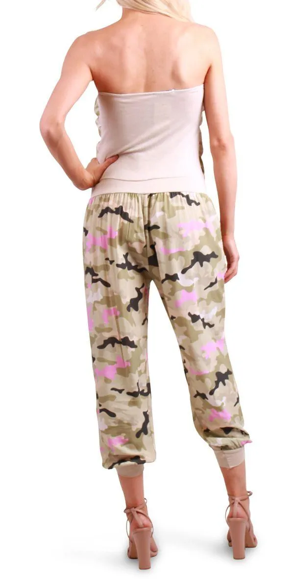 Elba Camo Jumpsuit