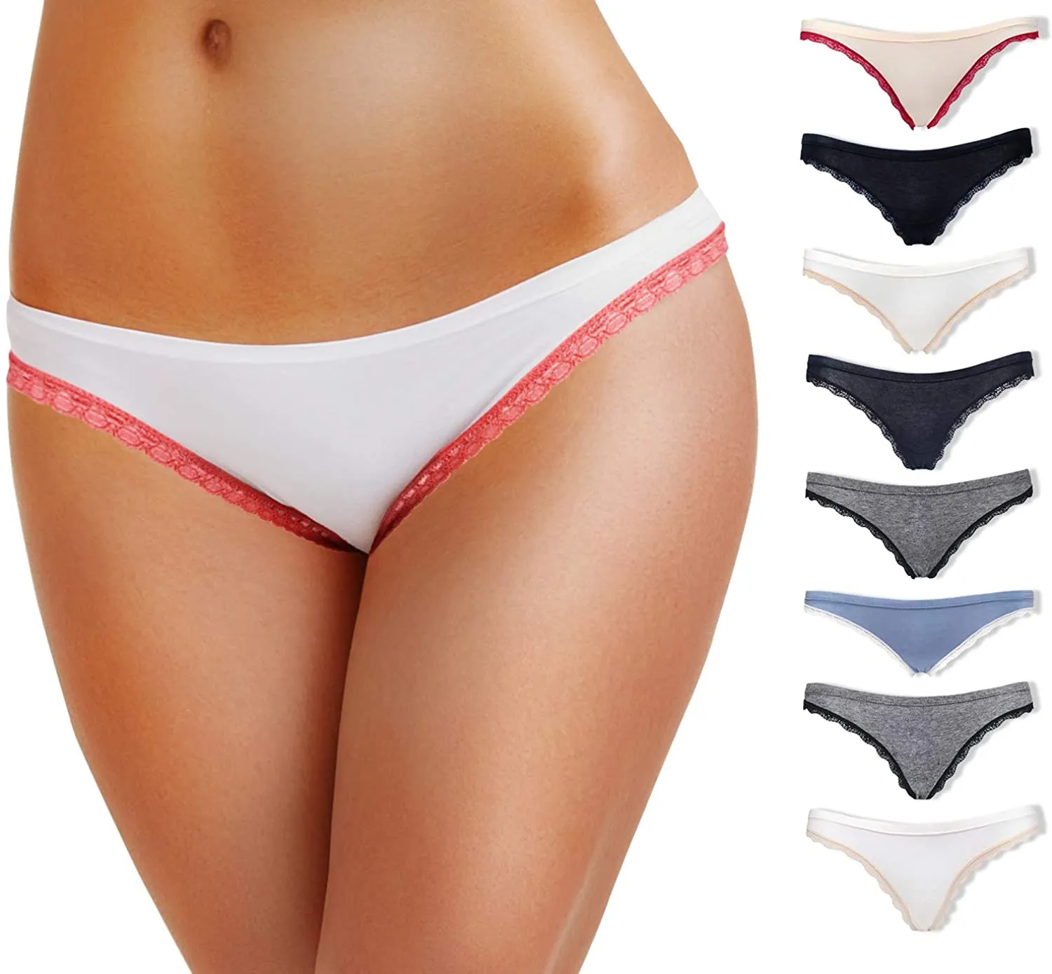 Emprella Womens Underwear Bikini Panties - Colors and Patterns May Vary