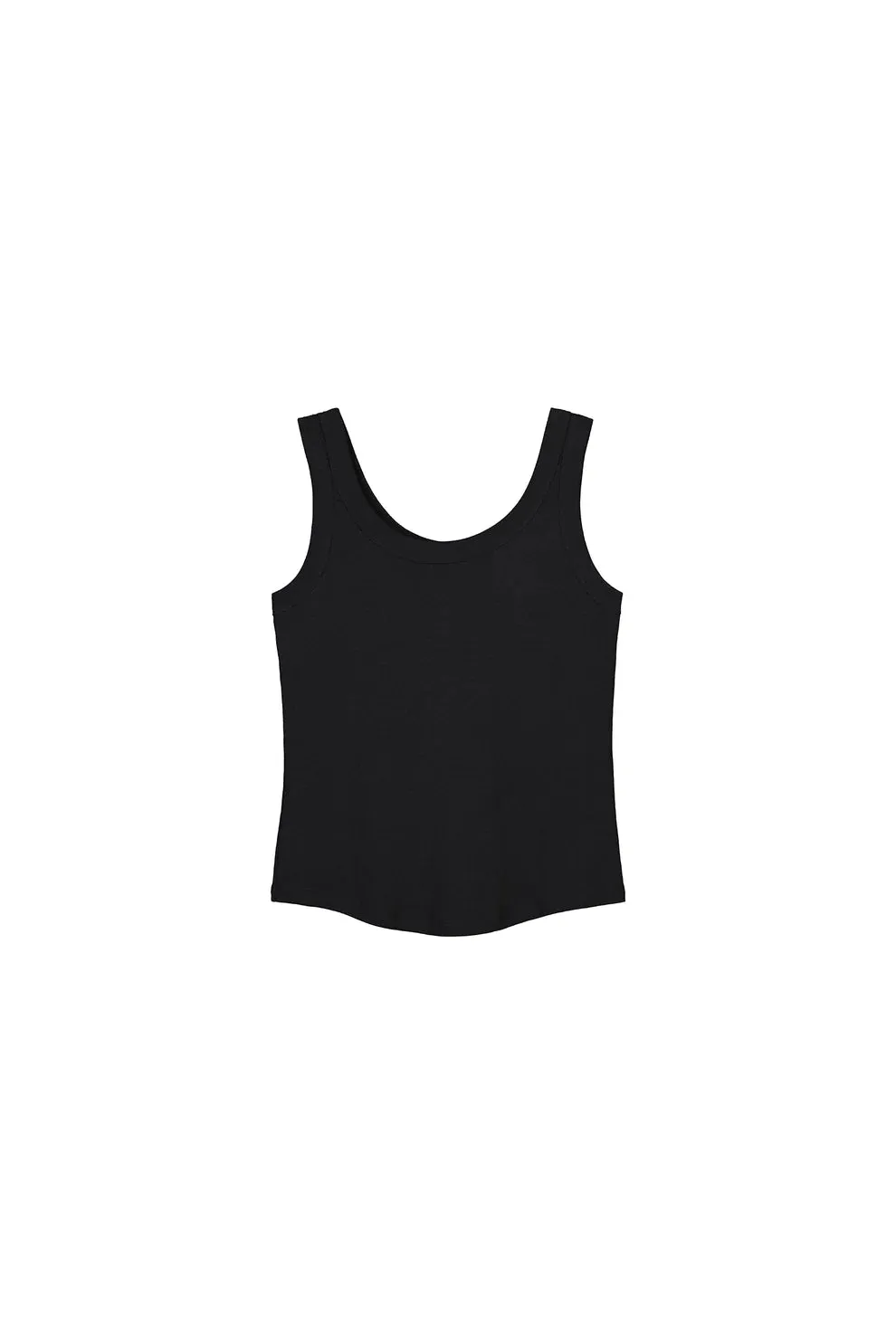 Everyday Singlet in Black by Kowtow