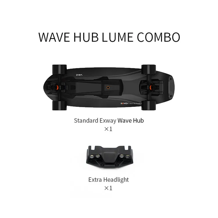 Exway Wave Hub 36V 800W Street Electric Skateboard EB-W1H