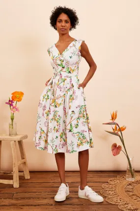 Florence Gardenia Bird Dress