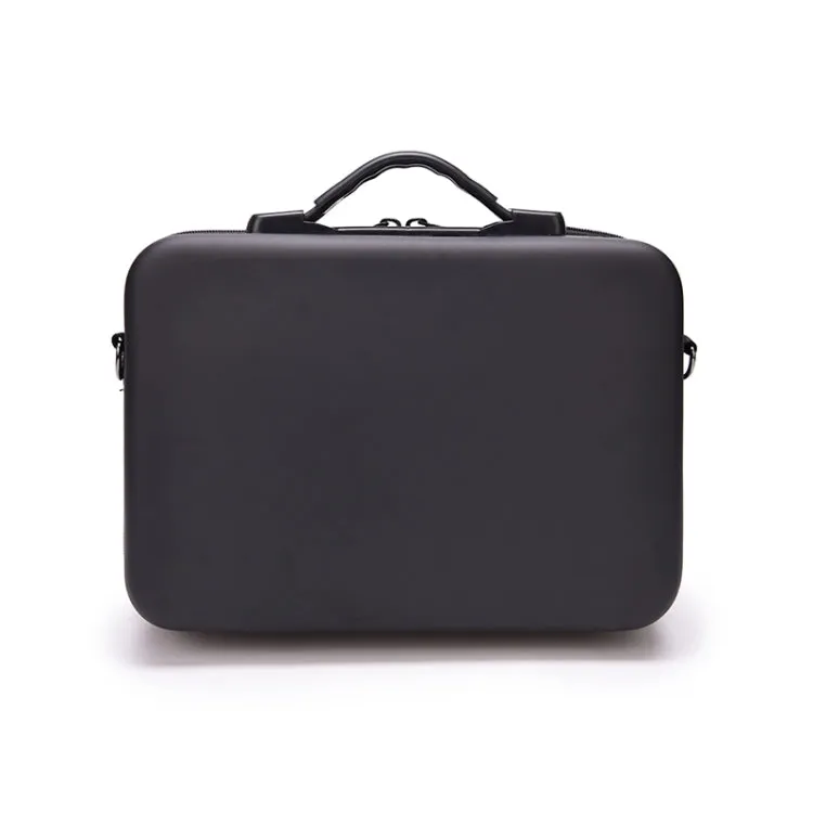 For DJI Mavic Air 2 Portable PU Shoulder Storage Bag Protective Box(Black)