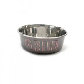 Grub Steel Pet Bowl Large