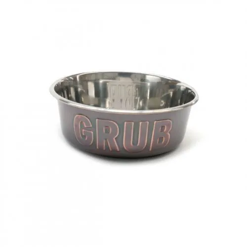 Grub Steel Pet Bowl Large