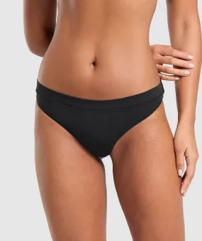 Gymshark 3pk Thong - Black