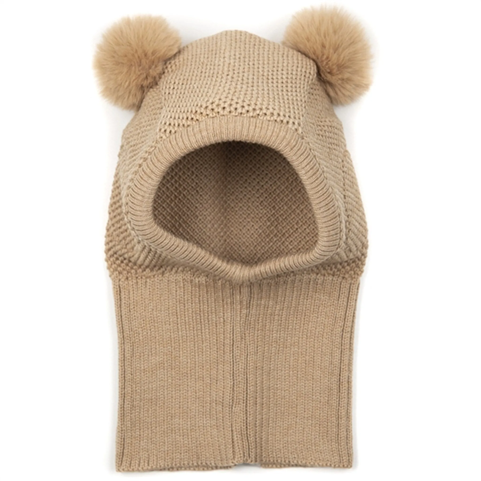 Huttelihut Wool Wooly Windstop Balaclava Honey