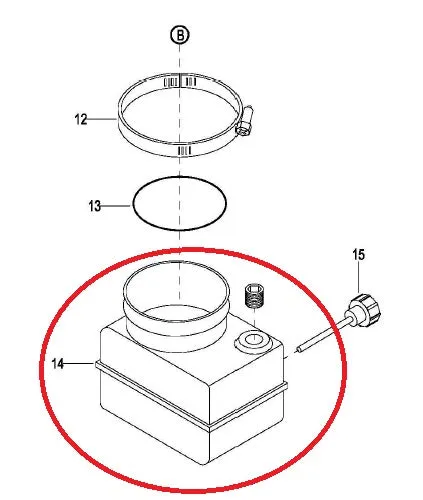 Hydraulic Oil Tank EP Equipment 1115-560020-00