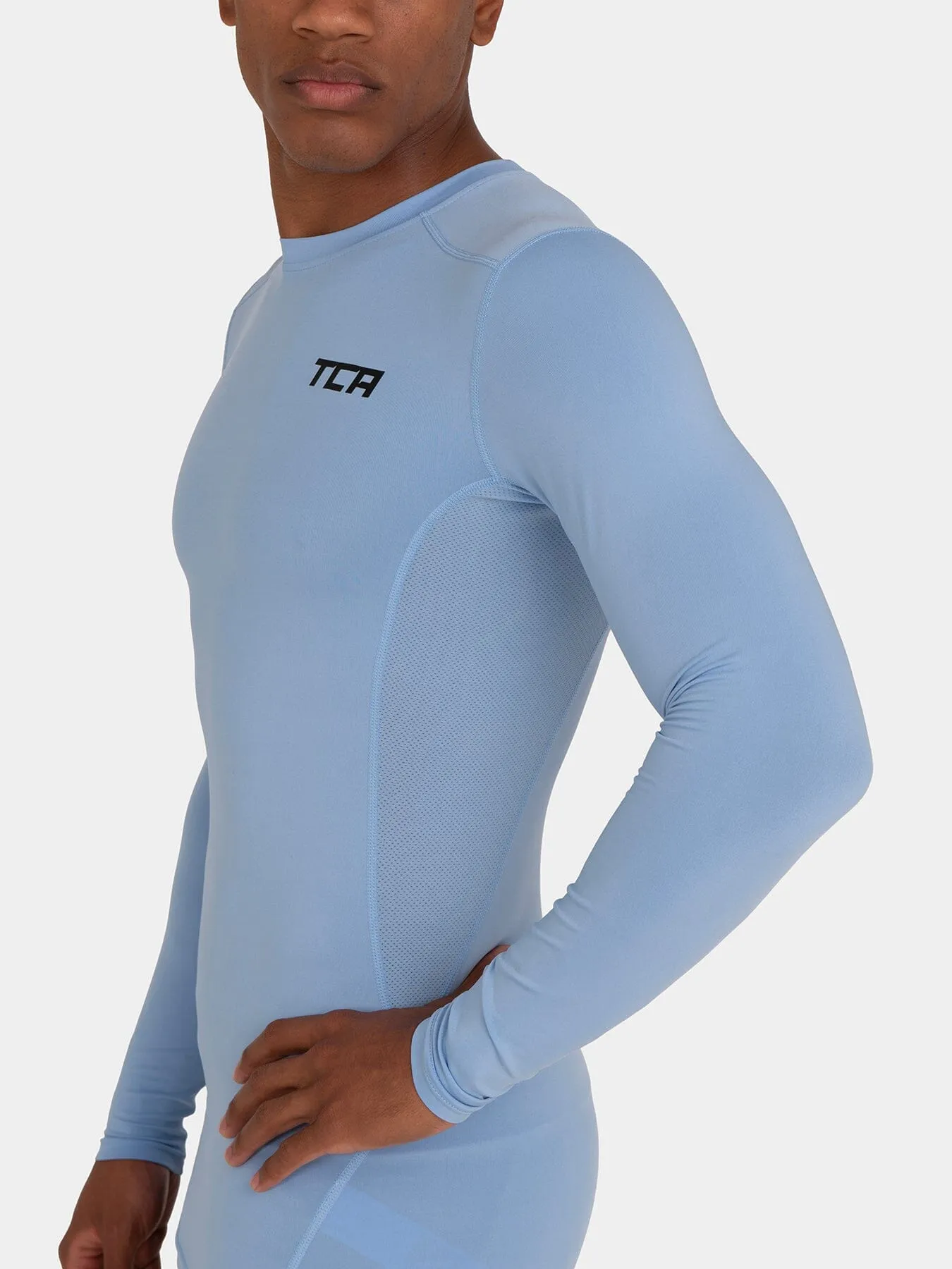 Hyperfusion Compression Base Layer Long Sleeve Crew Neck For Men