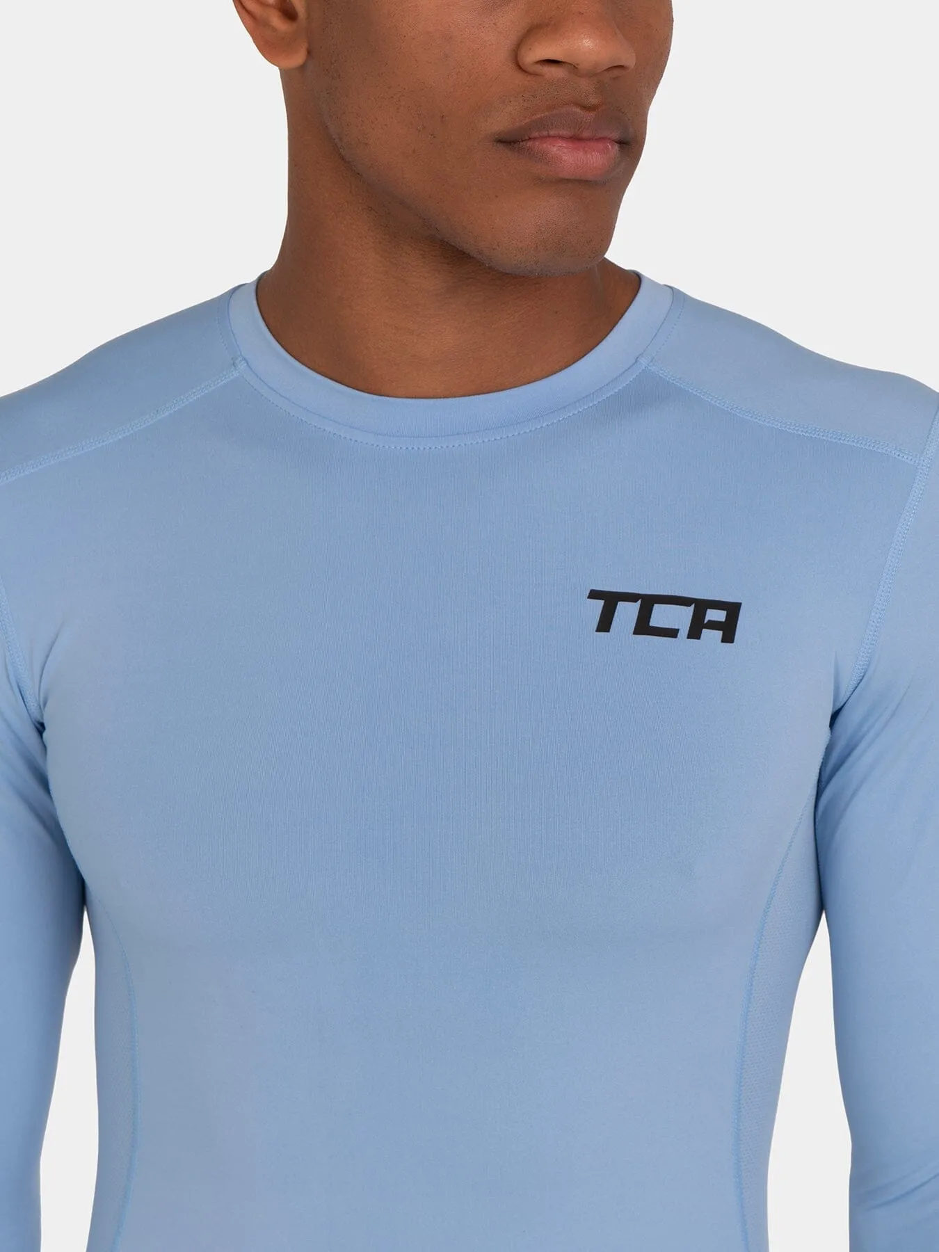 Hyperfusion Compression Base Layer Long Sleeve Crew Neck For Men