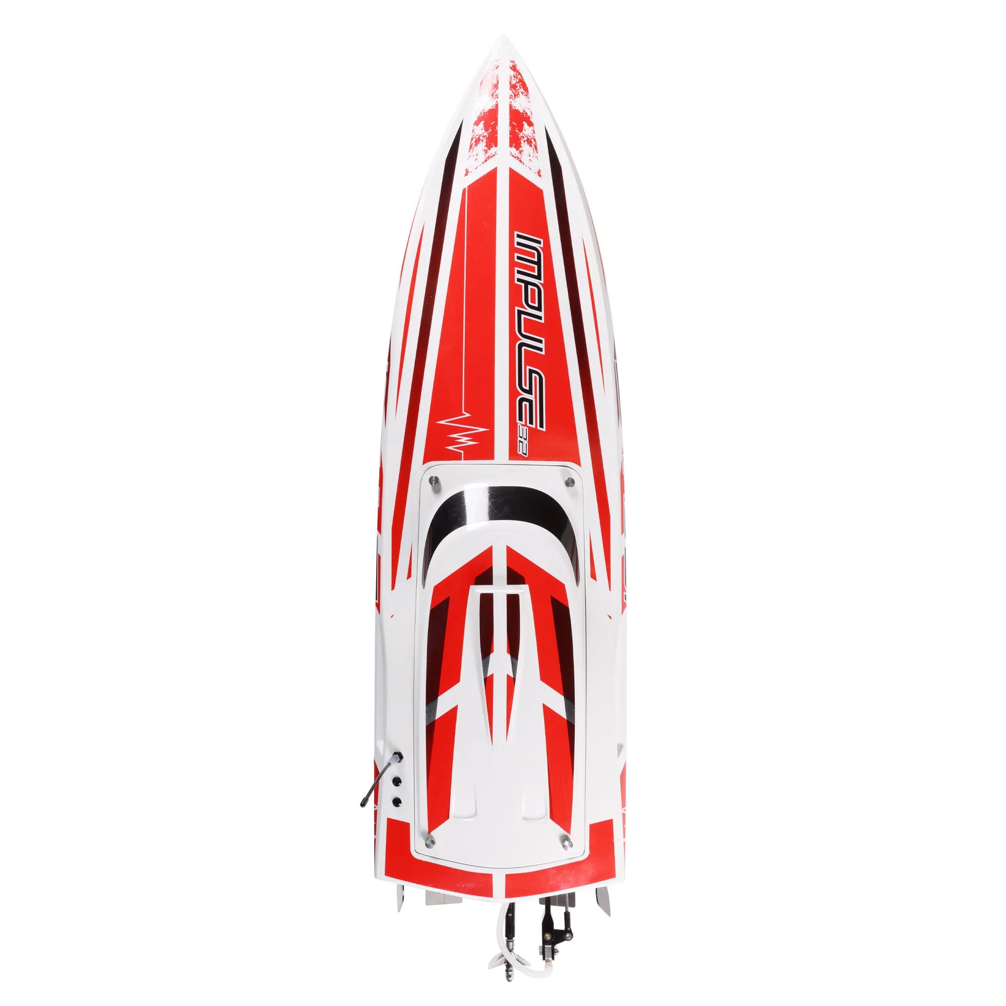 Impulse 32" Brushless Deep-V RTR with Smart, White/Red