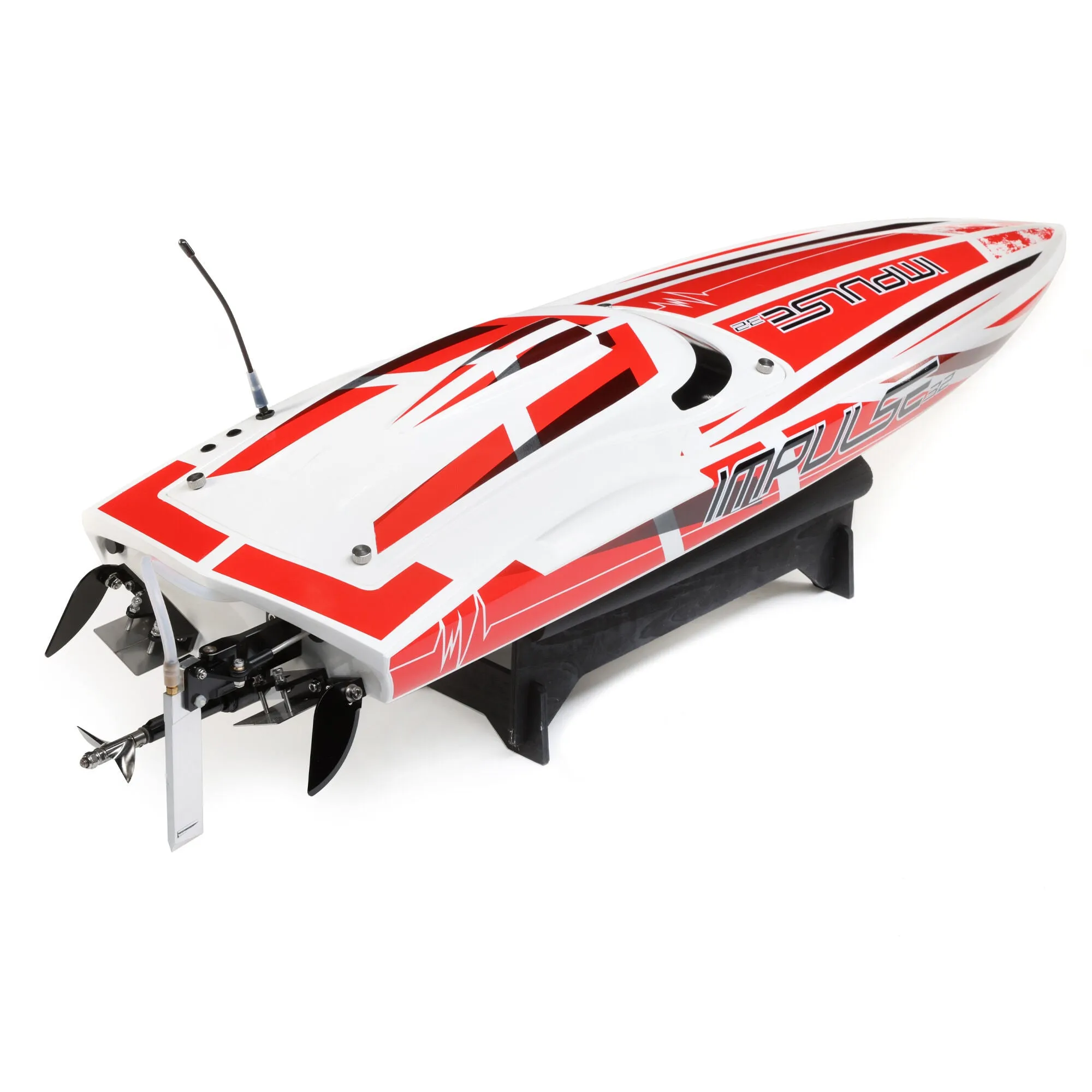 Impulse 32" Brushless Deep-V RTR with Smart, White/Red