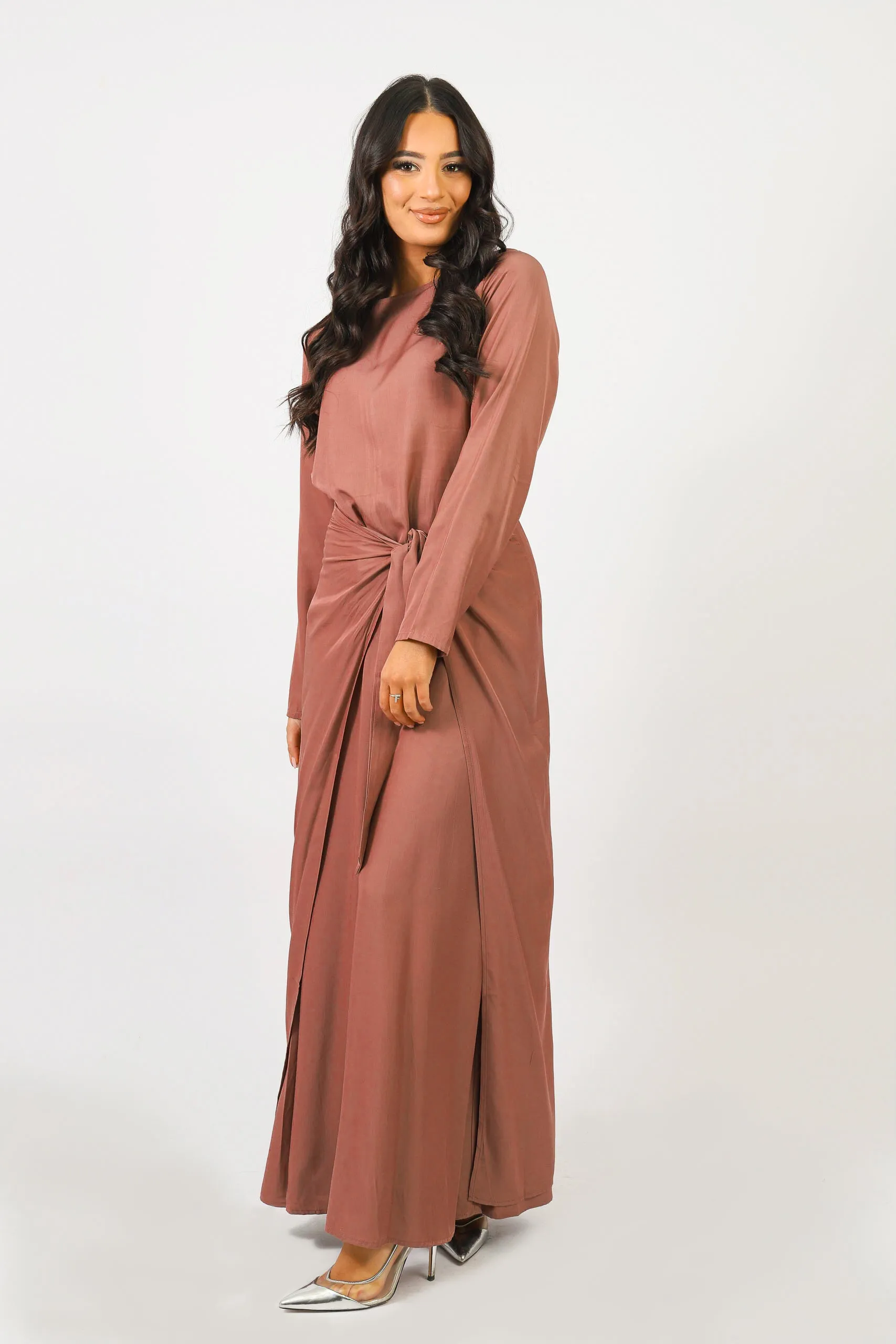 Inaya Skirt Overlay Maxi Dress