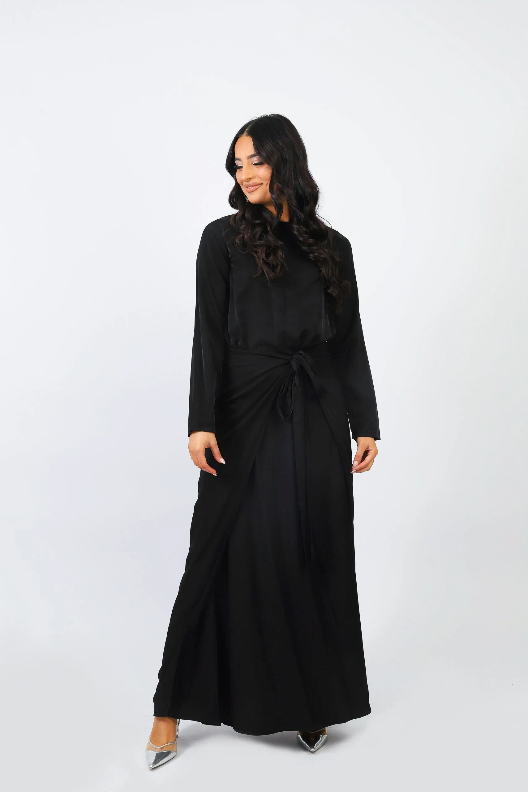 Inaya Skirt Overlay Maxi Dress