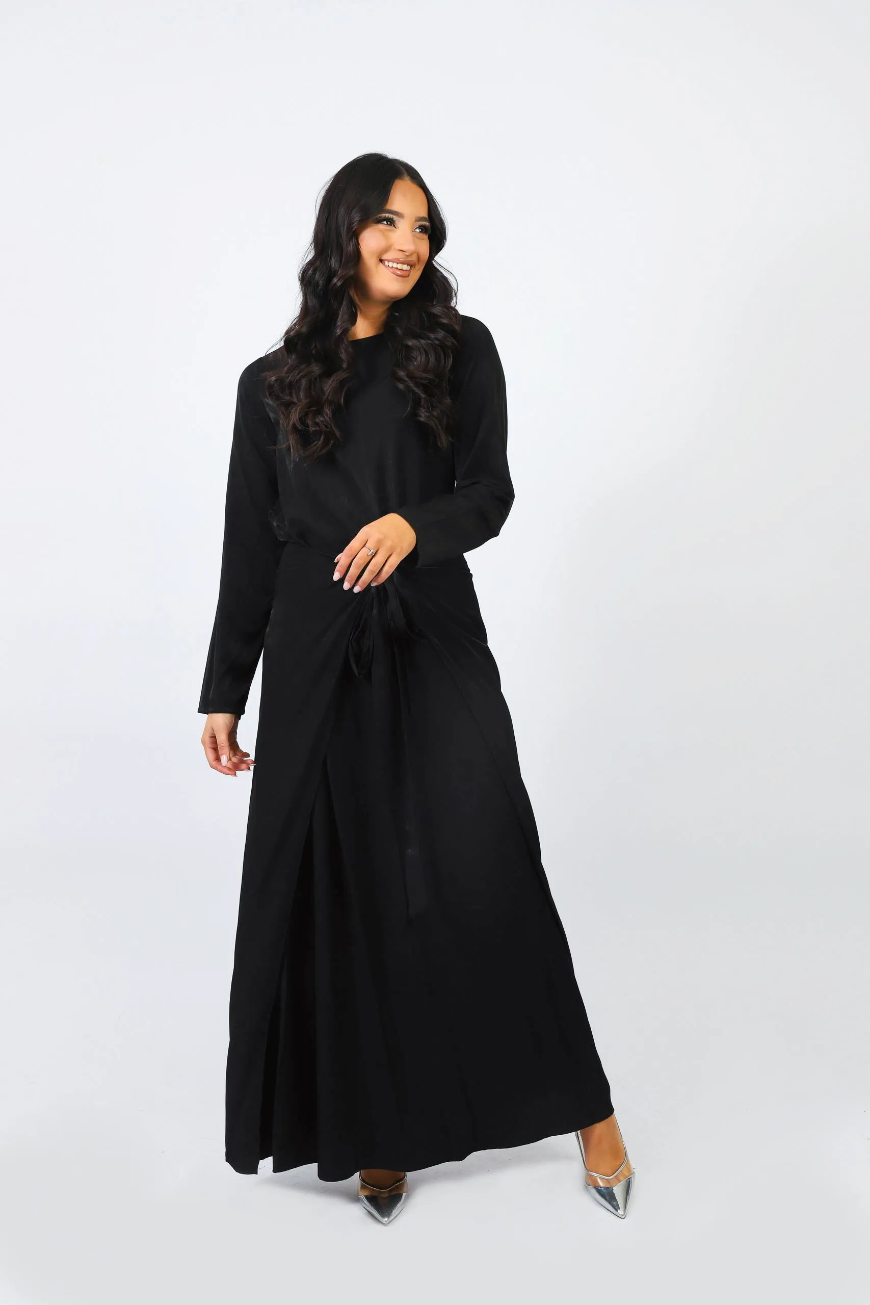 Inaya Skirt Overlay Maxi Dress